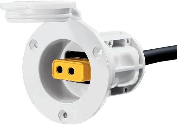 Cannon Flush Mount Power Port Downrigger Accessory, Boat Fishing Setup
