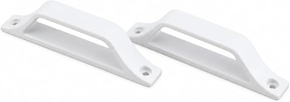 2 ADET Pimapen PVC Pencere Kapı Sineklik Kolu Plastik D Tutucu Tutamağı