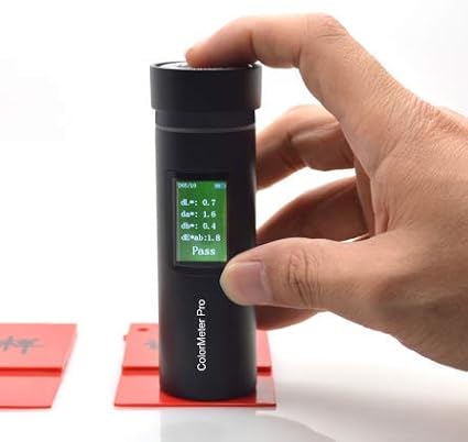 Mini Pocketable Colorimeter Color Analyzer Color Card Matching Tool ColorMeter Pro, Accuracy: 0.1, D/8, SCI, Lab, LCh, HunterLab, Luv, XYZ, Yxy, RGB, Wavelength: 400-700nm, USB