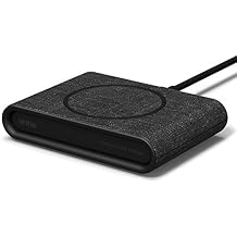iOttie iON Wireless Mini Fast Charging Pad || Qi-Certified Charger 7.5W for iPhone XS Max R 8 Plus 10W for Samsung Galaxy S10 E S9 S8 Plus Edge, Note 9 | AC Adapter NOT Included | Charcoal
