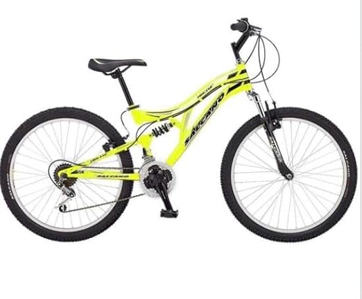 Salcano Hector 26V Yellow Gray Black Mountain Bike