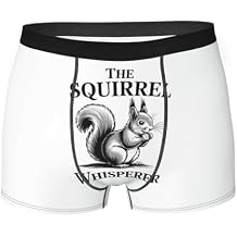 The Squirrel Whisperer Boxer Brief for Men Boys, Ultra Soft, Breathable Underwear