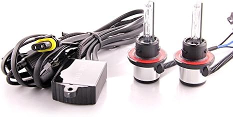 Ultra HID Bi-Xenon Bulbs,w/Harness, OEM Quality, 20% Brighter, H13 / 9008 5500K Pair