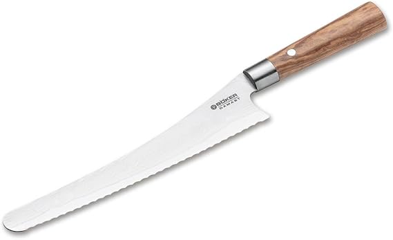 Boker Germany Damast Olive Bread Knife