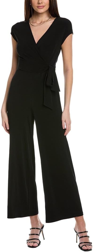 Maggy London Women's Dresses Cap Sleeve Matte Jersey Jumpsuit