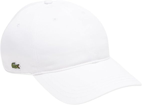 Lacoste Unisex Organic Side Logo Cotton Twill Cap Cap