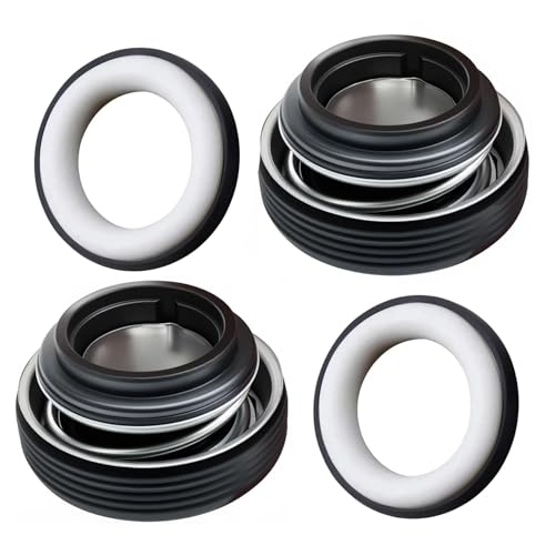 2 Pack Mechanical Seals 781238 Fits for Honda 2 3 Gas Semi-Trash Water Pump For Champion for Predator For Generac For Pulsar WT30XK4A WB20XT3 WH20XTAF For Red Lion 208CC For DuroMax 7HP 2 In 3 In