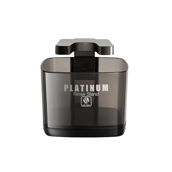 Skull Shaver Platinum Rinse Stand, Cleaning Solution for Shavers