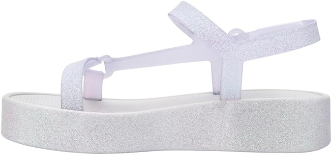 Melissa Sun Downtown Platform Sandals - Fashion Sandals for Women - Versatile Summer Sandals - Beach to Dinner Style - Bubblegum Scented Sole