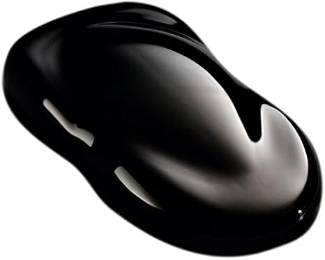 House of Kolor Jet Black Solid - Shimrin2 2Nd Gen Solid Basecoat, 1 Quart