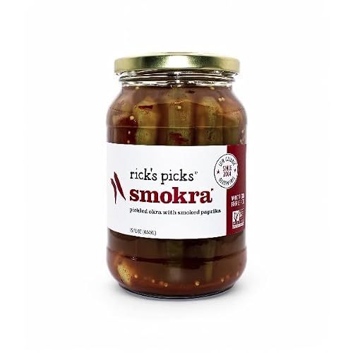 Ricks Pick Classic Pickle Jars Collection 1, Smokra