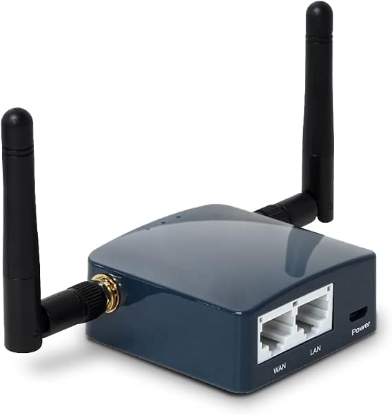 GL.iNet GL-AR300M16-Ext Mini Travel Wi-Fi Router OpenWrt 2 Ethernet Ports