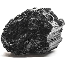 100ct 38mm Black Tourmaline Schorl Rough Collectible Natural Gemstone Crystal Mineral Raw Specimen - Brazil