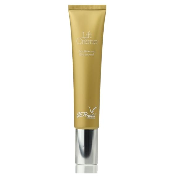 Gernetic Lift Creme, Firming Cream for Eyes Lips Neck, Dark Circles Care, 1.4 Oz