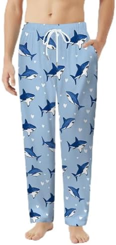GNEW Cute Animal Pajama Pants Funny Print Sleepwear for Men Women, Cozy Unisex Lounge Pants Gift