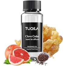 Hotel Waterless Diffuser Oil Clove Cedar, Essential Scent Oil Usage Cold Air Waterless Diffuser, Luxury Scents Oils Fragrance Bottle120 ML Home Natural Flavour