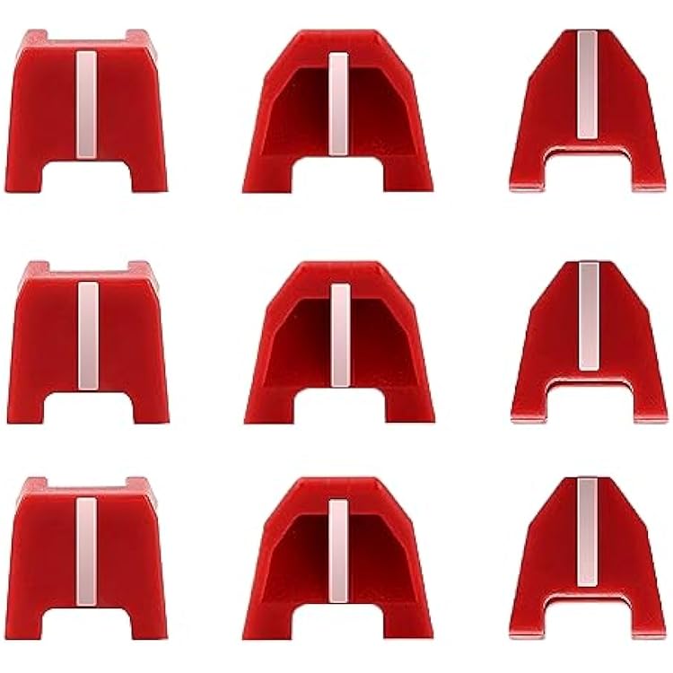 Set of 9 42-38-0017 Rubber Nose Cushion No Mar Tip for Milwaukee M18 Finish Nailer 18 Gauge Brad Nailer
