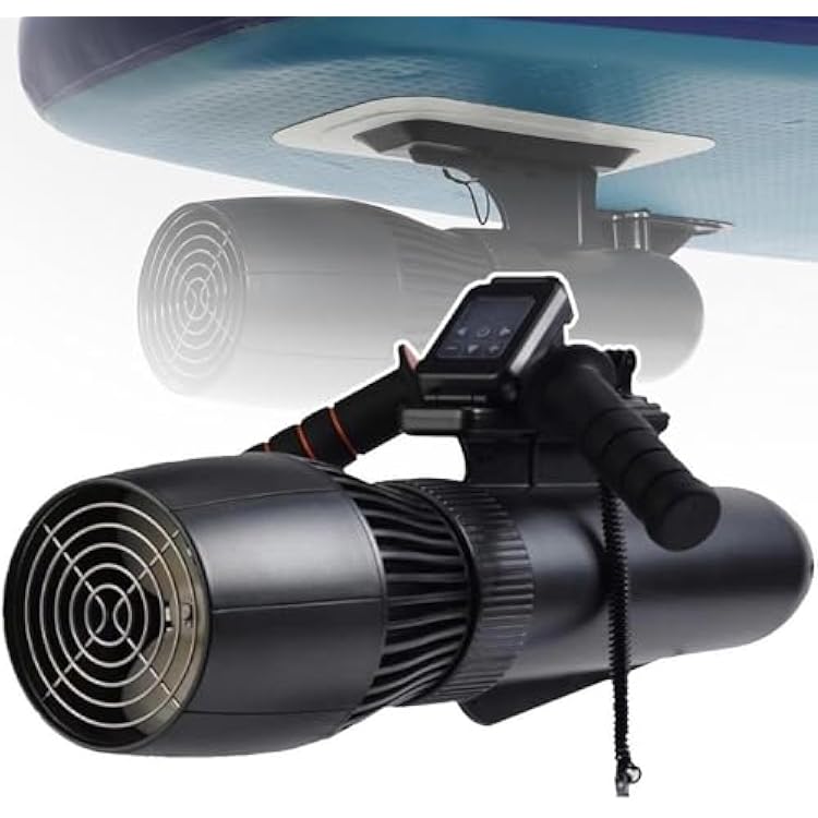 Underwater Scooter, 500w Electric Underwater ScooterHandle, 40m Diving Snorkeling Sea Scooter, Brushless Motor 130mins Removable Battery Water Scooter for Pool,Black