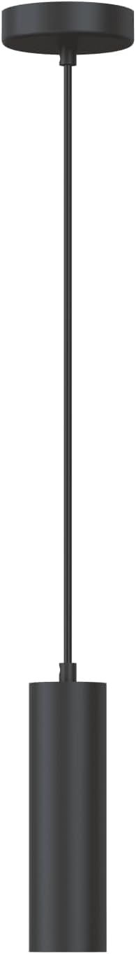 CALEX Pendant Light, 1-Light, GU10 Holder, Aluminium, Adjustable, Black