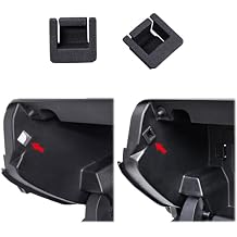 JKCOVER Glove Box Gap Fix Inserts Compatible with 2024 Toyota Tacoma Glove Box Compartment Insert Accessories, ABS Black Material(2PCS)