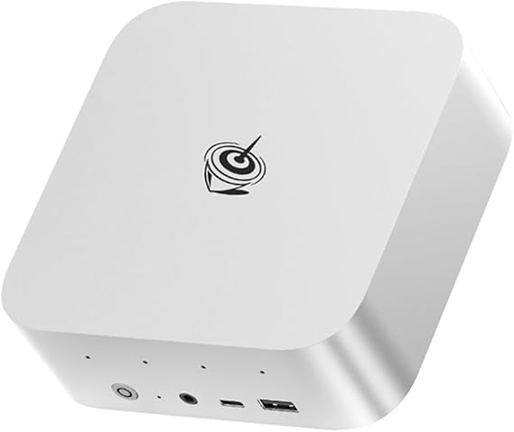 Beelink SER8 Mini PC, AMD Ryzen 7 8745HS 8C/16T, 32GB DDR5 1TB M.2 PCle4.0 SSD Mini Desktop Computer, HDMI+DP+USB4 Triple Display Output, WiFi 6, 2.5G LAN, Bluetooth 5.2 W-11 Mini Gaming Computer