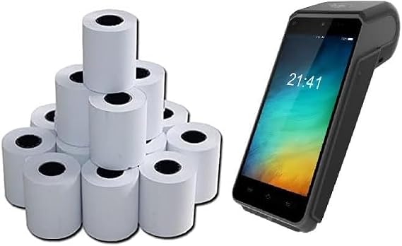 Replacement Receipt Paper for Ingenico Axium DX8000, 20 Rolls