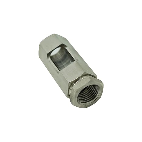 Inline Sight Glass Stainless Steel 304 - Various Sizes - USAlab