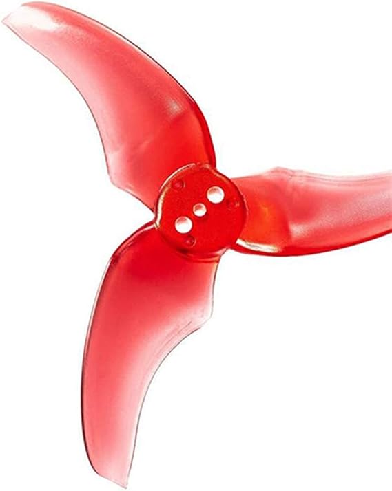 EMAX Avan Rush 2.5 Inch Props 3 Blades Propellers CW CCW for Emax 1106 Motor Lipo 3S to 4S Babyhawk FPV RC Racing Drone Quadcopter Model (2 Pairs)