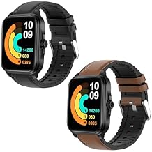 Compatible with EGQINR T90 Smart Watches Band, Lamshaw Silicone Breathable Replacement Smartwatch Strap Wristband Compatible for EGQINR T90 Smart Watches / SOMTLERK A221 Smart Watches / Deeprio TGW101 1.83" Smart Watch