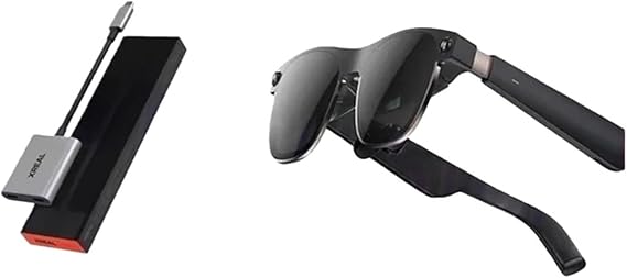 Air 2 Ultra Smart AR Glasses 6 DoF 52 Fov 4K 3D HD 385'' Giant Screen View Nreal Air2 Ultra Tracking Smart Glasses(Air2 Ultra Hub)