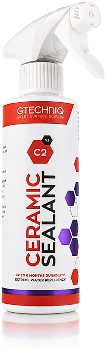 Gtechniq - C2 Liquid Crystal C2v3 - Make Your Car Shine and Stay Clean Longer; Instant, Effective Protection from UV Rays and Dirt with Extreme Repellency; Lasts Up to 6 Months (250 milliliters)