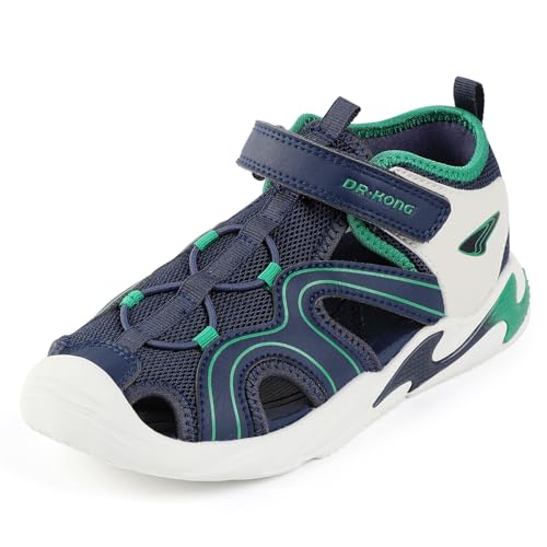 Dr Kong Boys Girls Sandals Summer Kids Sports Sandals Closed Toe Lightweight Athletic Hiking Outdoor Little Kid