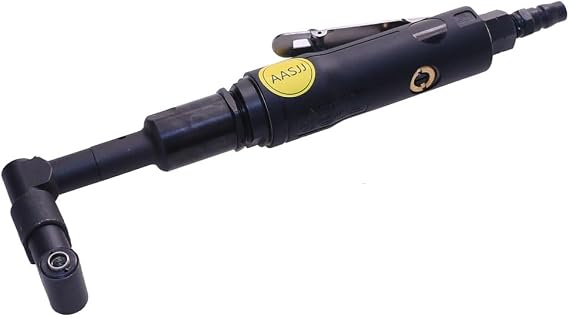 1/4"-28 Threaded Small Head Curved Pneumatic Drill Aerodynamic Drill 90 Degree Right Angle Drill High Micro (AD180FC)