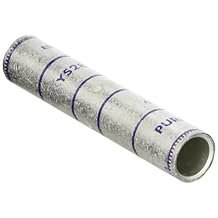 Burndy YS28 Hylink Splice Long Barrel, 4/0 str. AWG Conductor, 3.57" Length,Purple