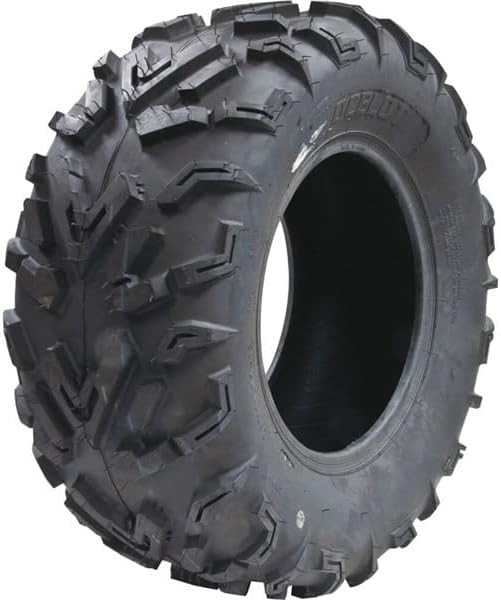Ocelot P3056 All Terrain ATV/UTV 25x10-12 Tire, 6-Ply, 10mm Tread Depth, Smooth Ride and Low Rolling Noise, Rugged Lugs, Superior Traction for Deep Ruts, Tubeless, Ideal for Mud, Snow and Trail