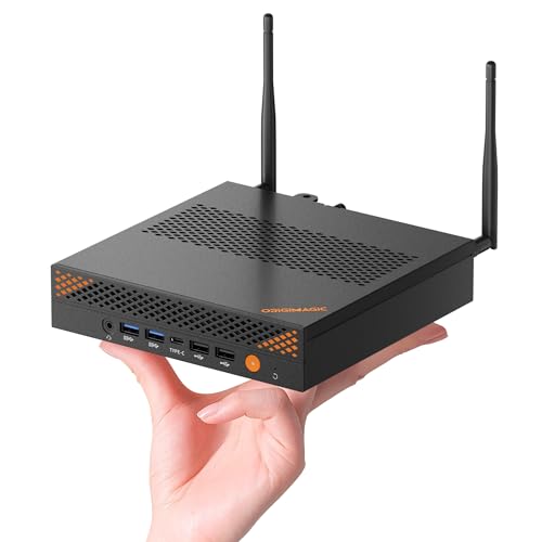 A2 Mini PC, Intel Core i9 13900HK14C20T, Up to 5.4GHz Mini Desktop Computers 32GB DDR5 RAM 1TB SSD, Dual LAN, 9X USB Ports, VGA Ports, Quad Display, WiFi 6, BT 5.2