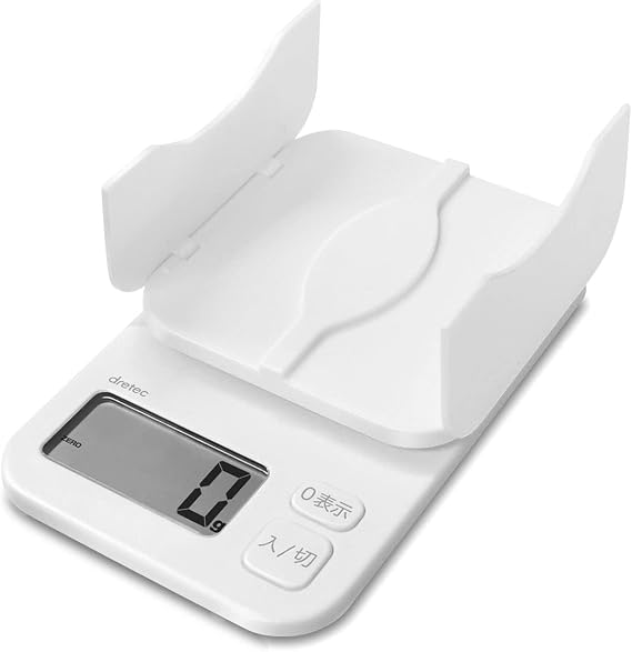 DRETEC digital scale "Pakatto" 2kg white KS-257WT