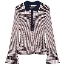 Colleen Knit Polo Top