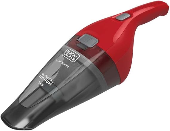 3.6V 1.5AH Cordless Hand Vacuum RED