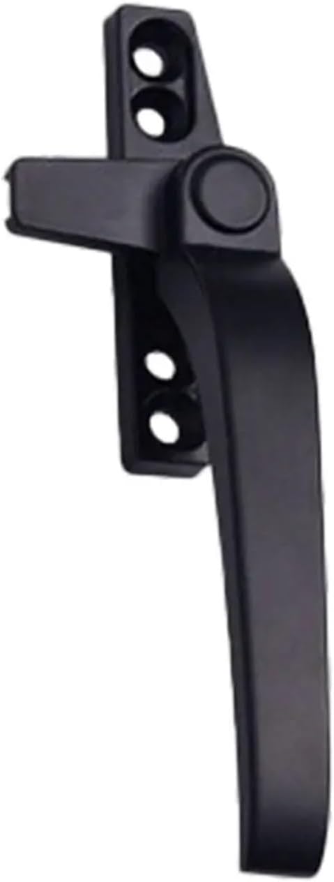 Window Handle Locking Latch Catch Lock Double Glazing Casement Handles for Windows(Black Right)