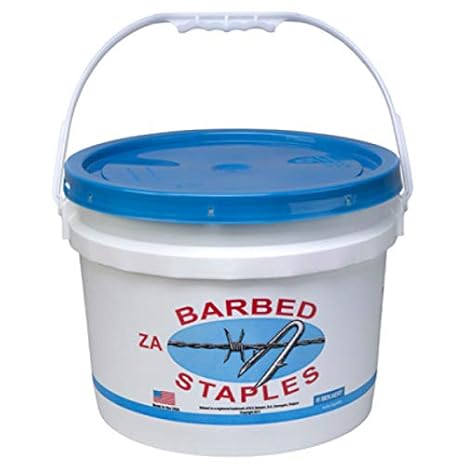 Bekaert 187260 50 lb 1.75" Barbed Fence Staples