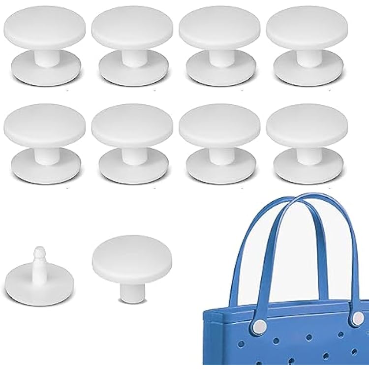 8 Pcs Replacement Buttons Compatible with Bogg Bag - Fix Your Bag Easily Perfect Accessory for Bogg Bag Handles - Say Goodbye to Struggling with A Broken Bag