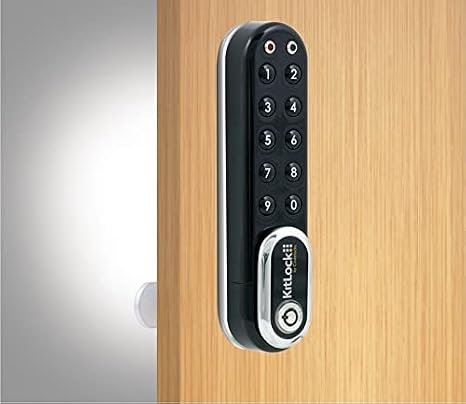 Codelocks Kl1000 G3 Kit Locker Lock-Black Chrome-New