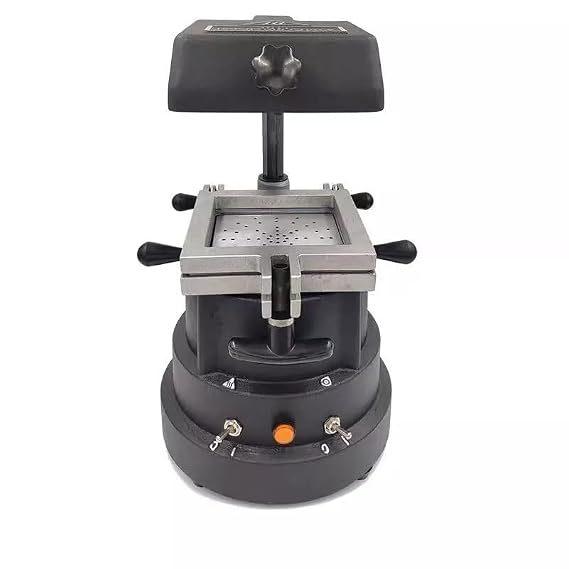 1200W Dental Lab Vacuum Former Forming And Molding Machine Thermoforming Tool Black