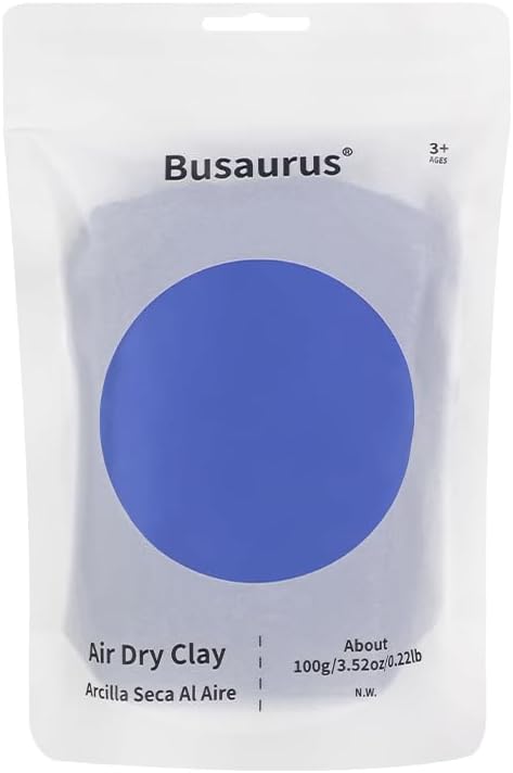 100g Blue Air Dry Foam Clay for Kids & Adults