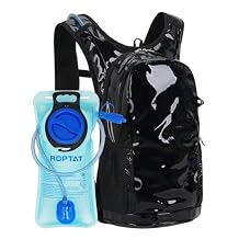Roptat Hydration Backpack Pack with 2L Hydration Bladder - Lightweight Water Backpack Water Pouch for Women Men Running Riding Biking Music Festival