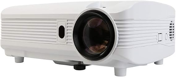 HD Projector, Tontion 2020 Upgrade 5500 Lux Video Projector Native 720P 179 Display,50,000 Hour LED, Portable Projector Compatible with TV Stick, PS4,HDMI, VGA, USB, AV, TF, DVD Player