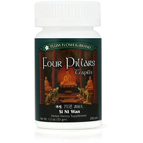 Four Pillars Teapills Si Ni San Wan, 200 ct, Plum Flower