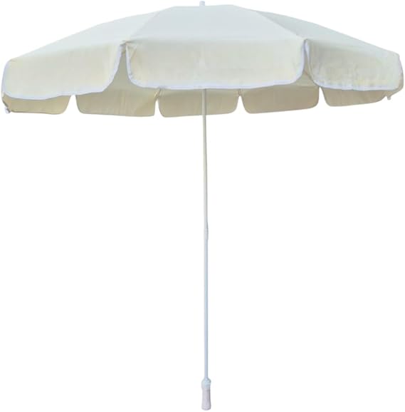 Plaj Şemsİyesİ Krem 200 Cm 10 Tellİ