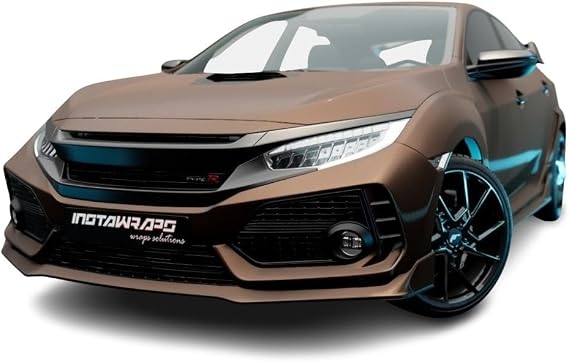 KPMF K75543 Matte Java Brown 5ft x 2ft (10 sq/ft) Vinyl Car Wrap Film